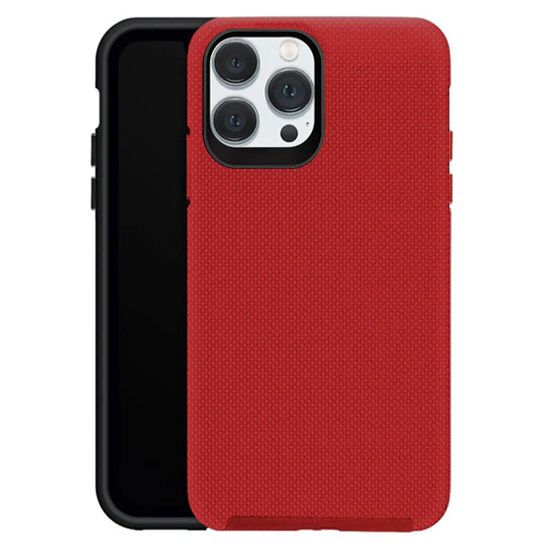 iPhone 15 Pro Max/iPhone 14 Pro Max Rugged Case Red